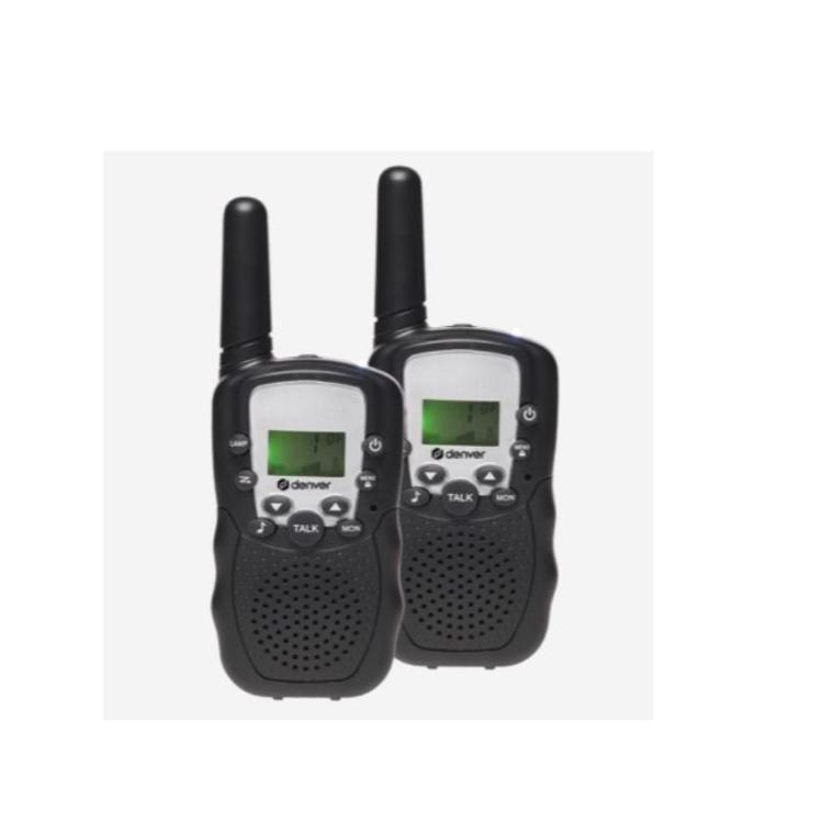 Denver - WTA-449 two-way radios 8 canales 446 MHz Negro