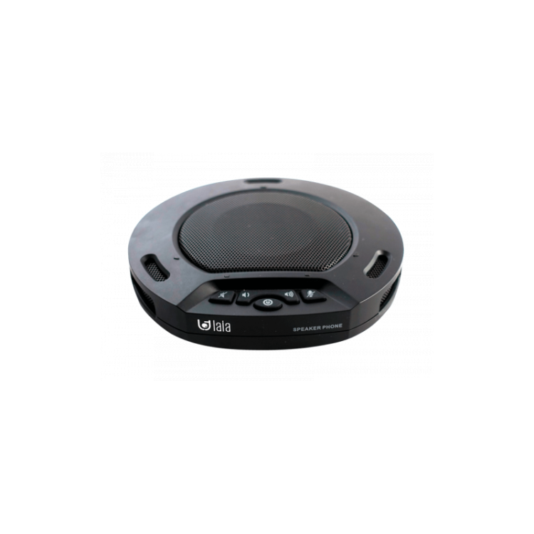 Laia - LAIA T-POD WIFI - TERMINAL AUDIOCONFERENCIA / 1 MICRO + 3 MICROS OMNIDIRECC / ALTAVOZ NEGRO / USB / WIFI / HASTA 10 METRO