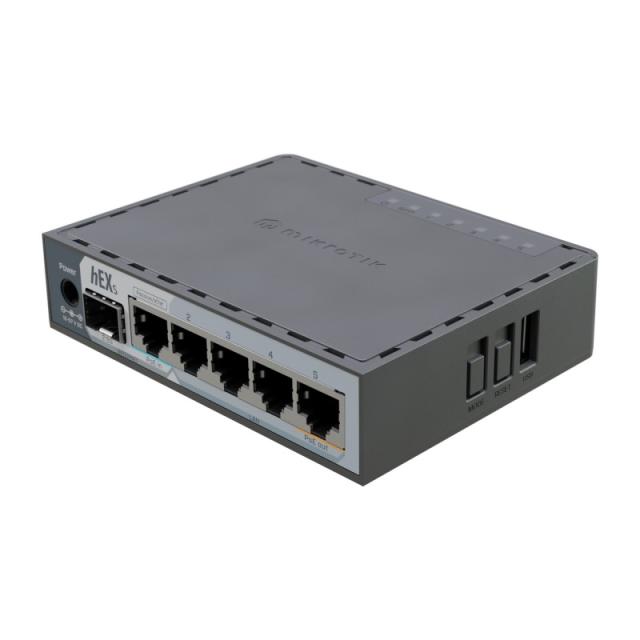 Mikrotik - E60IUGS router Gigabit Ethernet Negro