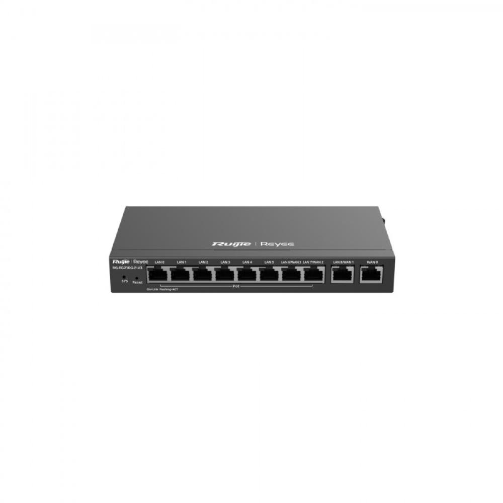 Ruijie Networks - RG-EG210G-P-V3 router Gigabit Ethernet Negro