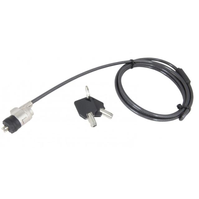 Urban Factory - CRS11UF cable antirrobo Negro, Gris 1,5 m