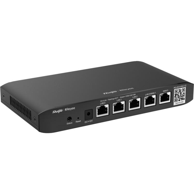 Ruijie Networks - RG-EG105G-V2 router Gigabit Ethernet Negro