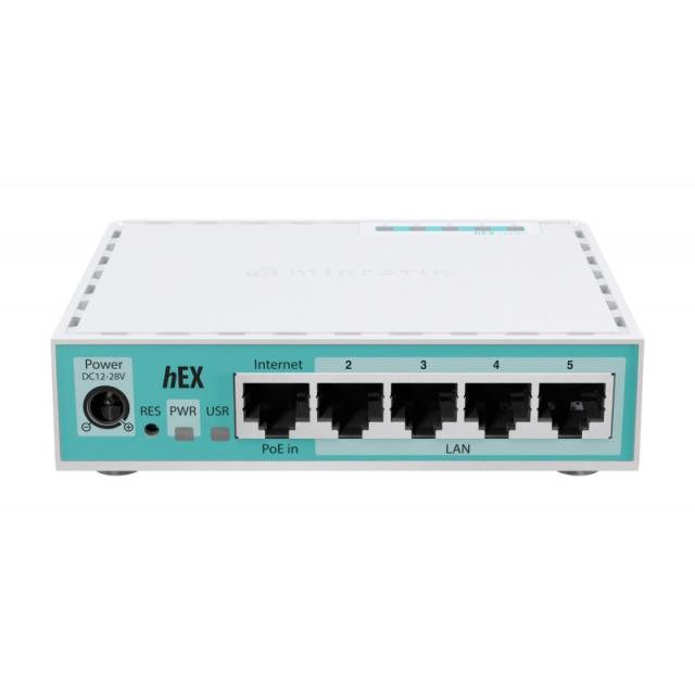 Mikrotik - hEX router Gigabit Ethernet Blanco