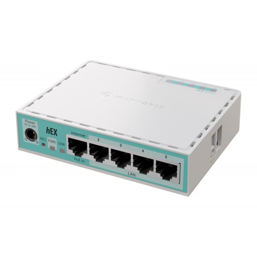 Mikrotik - hEX router Gigabit Ethernet Blanco