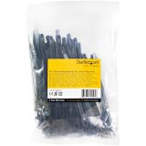 StarTech.com - Bridas reutilizables de 15cm para cables - 7 mm de ancho, 35 mm de diámetro, soportan 22 kg de tensión, de nylon,