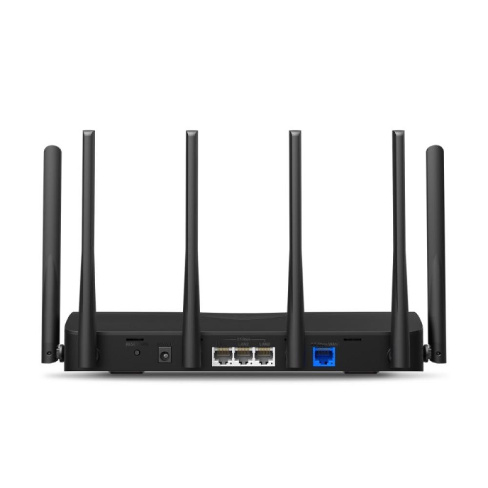 Mercusys - MR47BE router inalámbrico 2.5 Gigabit Ethernet Tribanda (2.4 GHz / 5 GHz / 6 GHz) Negro