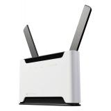 Mikrotik - Chateau LTE7 ax router inalámbrico Gigabit Ethernet Doble banda (2,4 GHz / 5 GHz) 4G Negro, Blanco