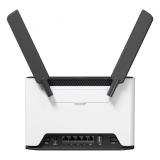 Mikrotik - Chateau LTE7 ax router inalámbrico Gigabit Ethernet Doble banda (2,4 GHz / 5 GHz) 4G Negro, Blanco