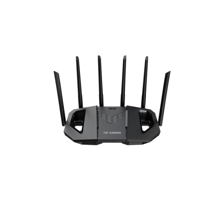 ASUS - TUF Gaming BE6500 (TUF-BE6500) router inalámbrico 2.5 Gigabit Ethernet Doble banda (2,4 GHz / 5 GHz) Negro