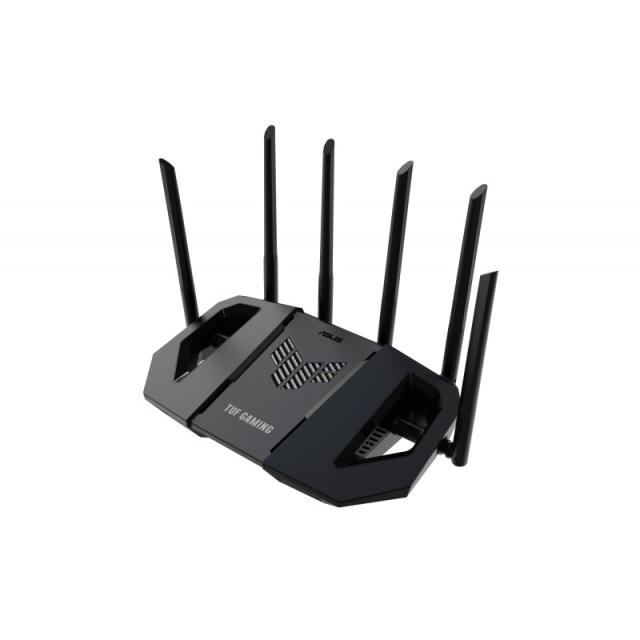 ASUS - TUF Gaming BE6500 (TUF-BE6500) router inalámbrico 2.5 Gigabit Ethernet Doble banda (2,4 GHz / 5 GHz) Negro