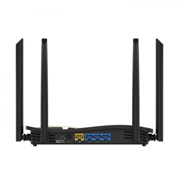 Ruijie Networks - RG-EW1200G PRO router inalámbrico Gigabit Ethernet Doble banda (2,4 GHz / 5 GHz) Negro