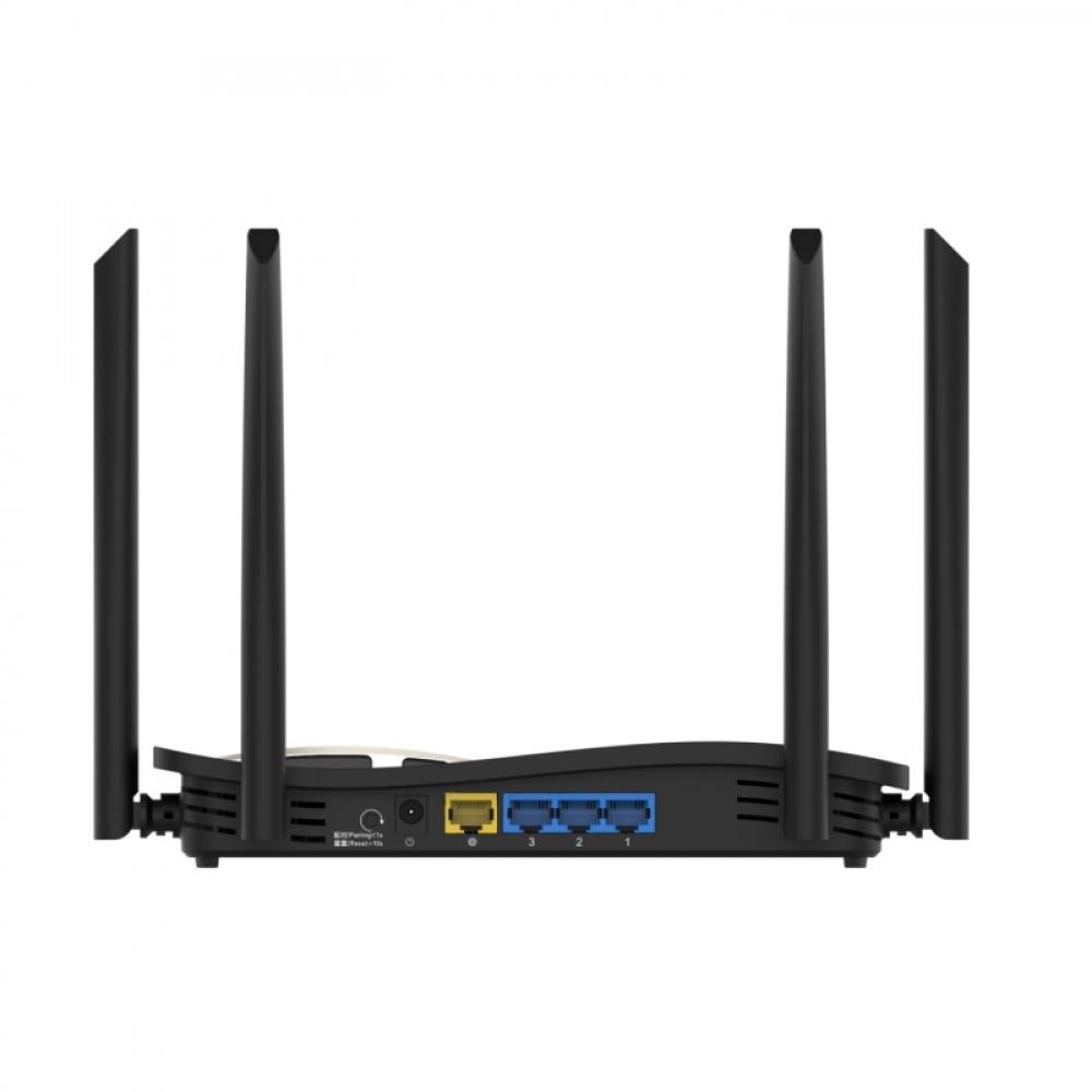 Ruijie Networks - RG-EW1200G PRO router inalámbrico Gigabit Ethernet Doble banda (2,4 GHz / 5 GHz) Negro
