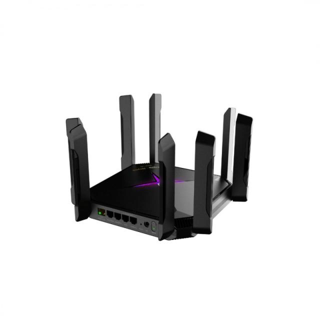 Ruijie Networks - RG-EW6000GX router inalámbrico 2.5 Gigabit Ethernet Dual-band (2.4 GHz / 5.8 GHz) Negro