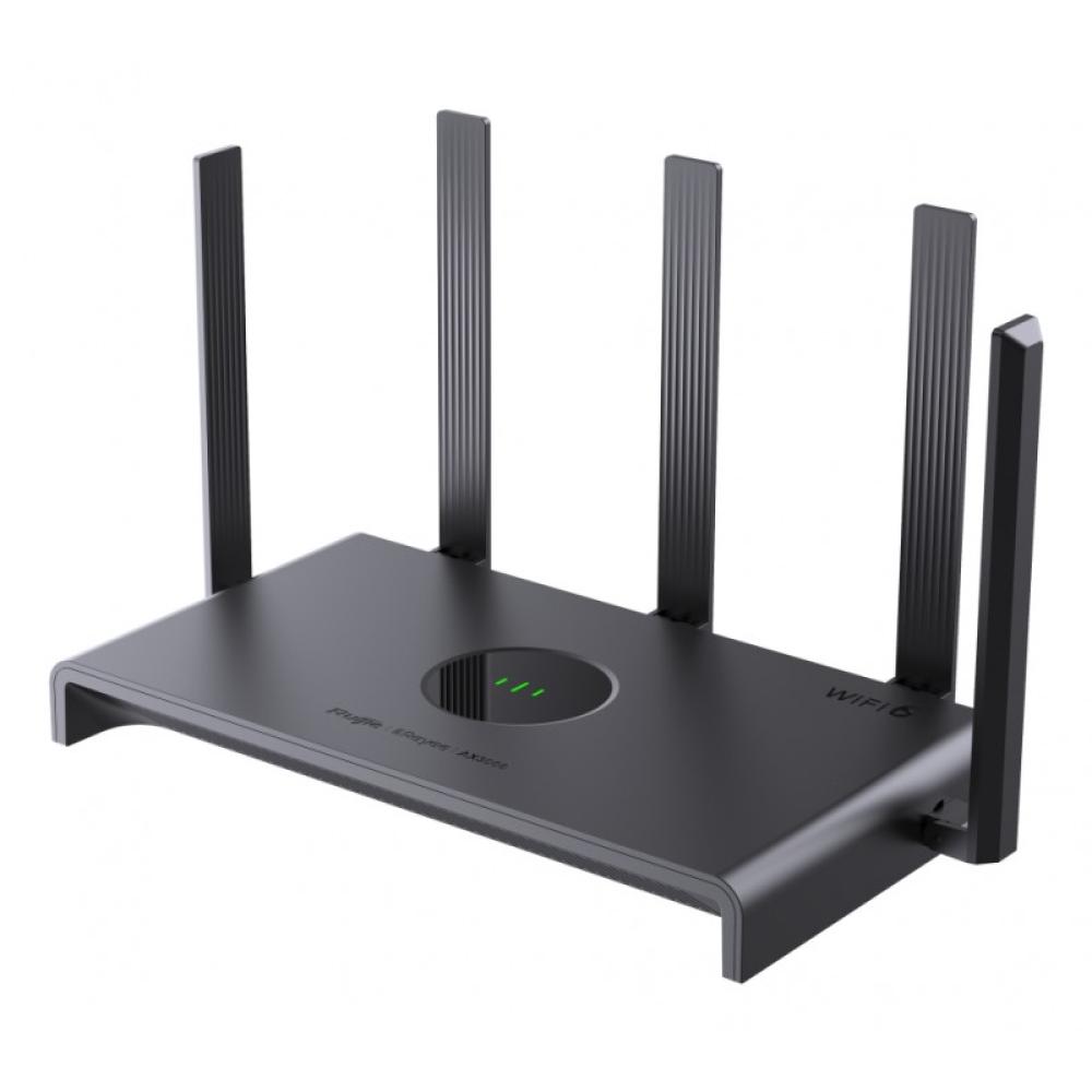 Ruijie Networks - RG-EW3000GX PRO router inalámbrico Gigabit Ethernet Doble banda (2,4 GHz / 5 GHz) Negro