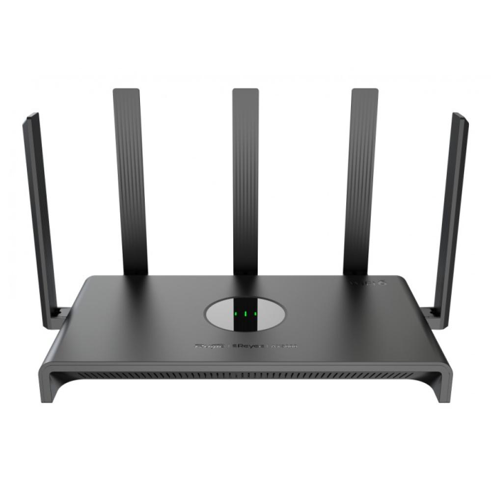 Ruijie Networks - RG-EW3000GX PRO router inalámbrico Gigabit Ethernet Doble banda (2,4 GHz / 5 GHz) Negro