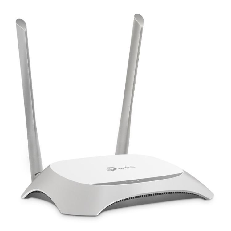 TP-Link - TL-WR840N router inalámbrico Ethernet rápido Banda única (2,4 GHz) Gris, Blanco