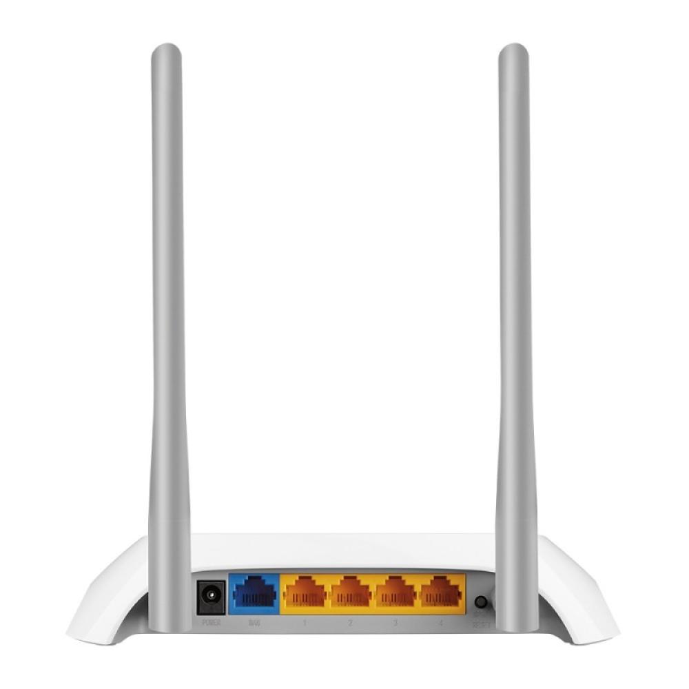 TP-Link - TL-WR840N router inalámbrico Ethernet rápido Banda única (2,4 GHz) Gris, Blanco