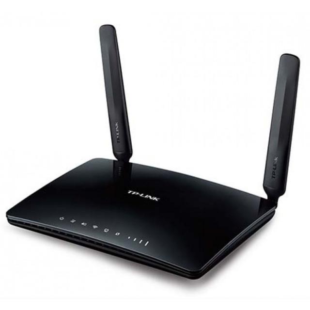 TP-Link - TL-MR6400 router inalámbrico Ethernet rápido Banda única (2,4 GHz) 4G Negro - TL-MR6400 V4