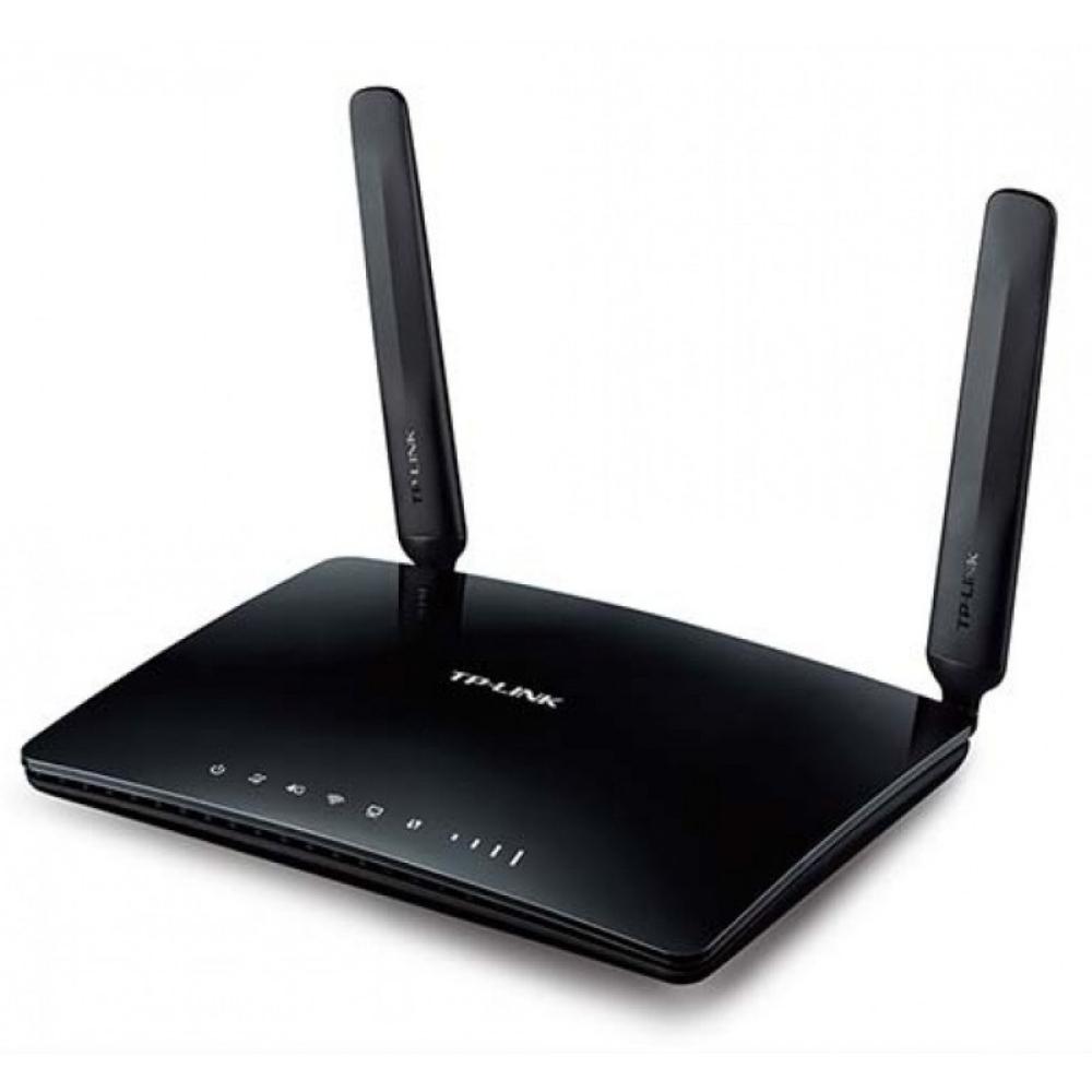 TP-Link - TL-MR6400 router inalámbrico Ethernet rápido Banda única (2,4 GHz) 4G Negro - TL-MR6400 V4