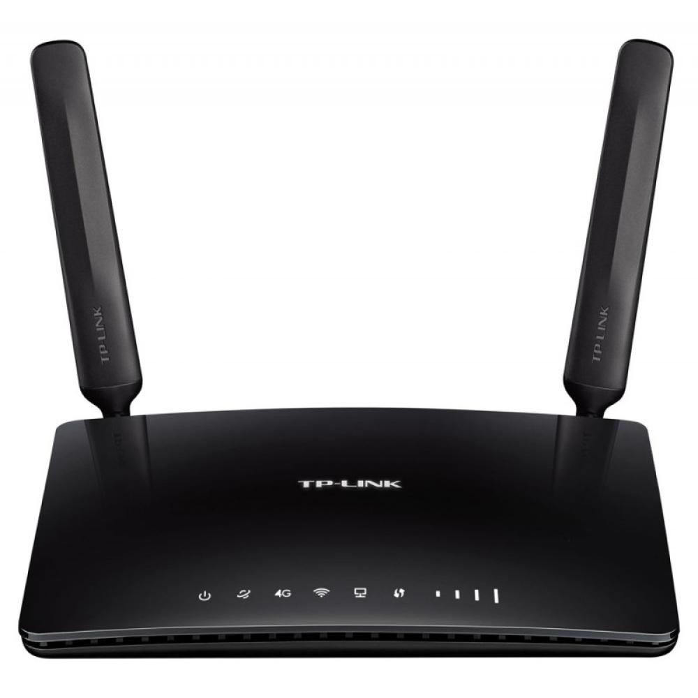 TP-Link - TL-MR6400 router inalámbrico Ethernet rápido Banda única (2,4 GHz) 4G Negro - TL-MR6400 V4