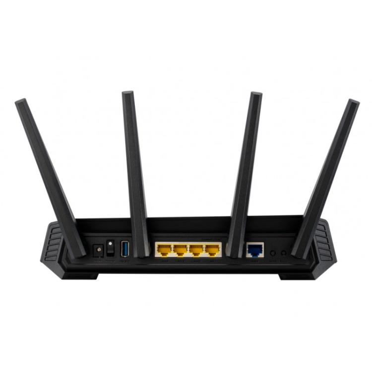 ASUS - ROG STRIX GS-AX5400 router inalámbrico Gigabit Ethernet Doble banda (2,4 GHz / 5 GHz) Negro