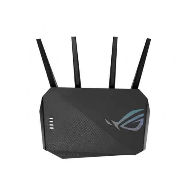 ASUS - ROG STRIX GS-AX5400 router inalámbrico Gigabit Ethernet Doble banda (2,4 GHz / 5 GHz) Negro