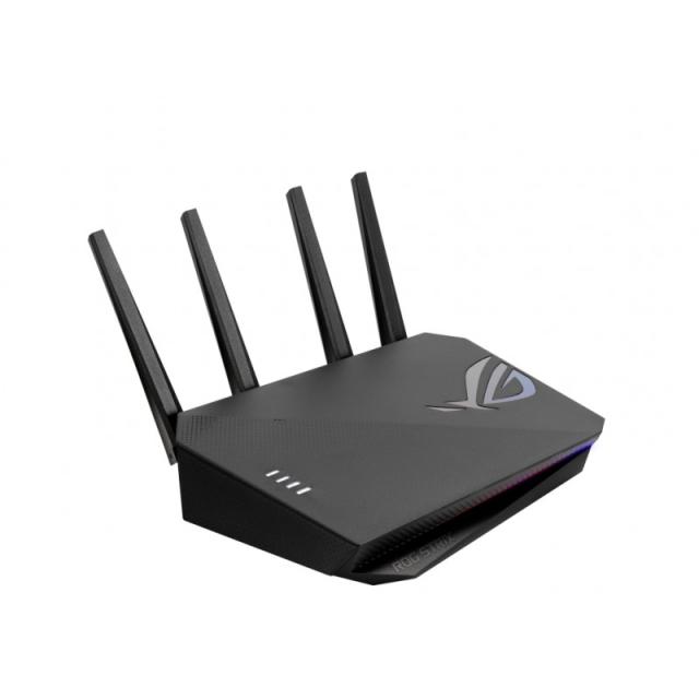 ASUS - ROG STRIX GS-AX5400 router inalámbrico Gigabit Ethernet Doble banda (2,4 GHz / 5 GHz) Negro
