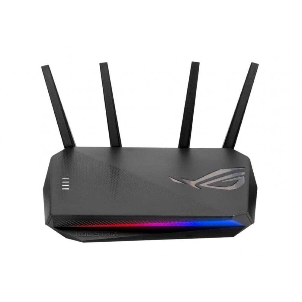 ASUS - ROG STRIX GS-AX5400 router inalámbrico Gigabit Ethernet Doble banda (2,4 GHz / 5 GHz) Negro