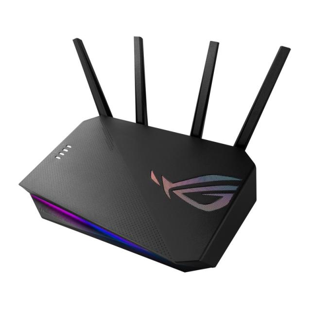 ASUS - ROG STRIX GS-AX5400 router inalámbrico Gigabit Ethernet Doble banda (2,4 GHz / 5 GHz) Negro