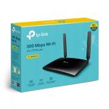 TP-Link - TL-MR6400 router inalámbrico Ethernet rápido Banda única (2,4 GHz) 4G Negro - TL-MR6400
