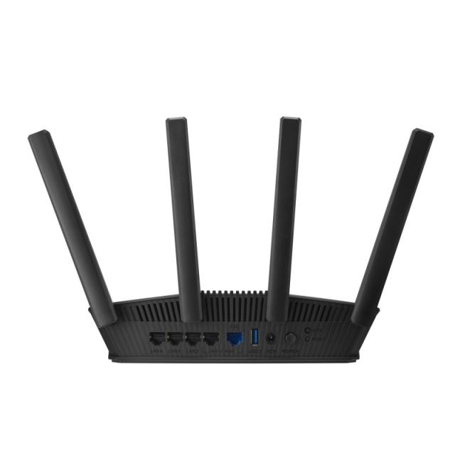 ASUS - RT-BE58U V2 router inalámbrico 2.5 Gigabit Ethernet Doble banda (2,4 GHz / 5 GHz) Negro