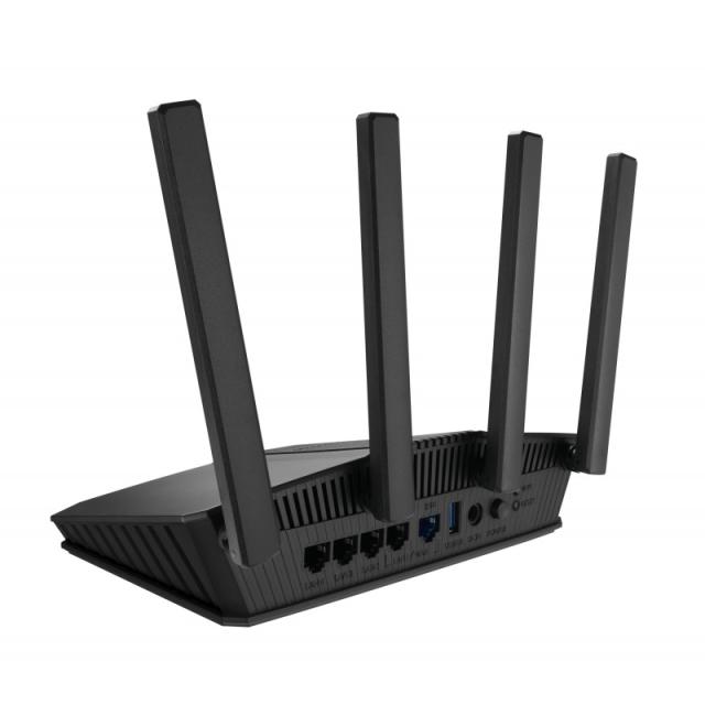ASUS - RT-BE58U V2 router inalámbrico 2.5 Gigabit Ethernet Doble banda (2,4 GHz / 5 GHz) Negro
