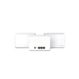Mercusys - Halo H80X (3-pack) Doble banda (2,4 GHz / 5 GHz) Wi-Fi 6 (802.11ax) Blanco Interno