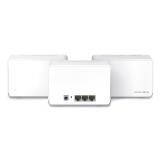 Mercusys - Halo H70X (3-pack) Doble banda (2,4 GHz / 5 GHz) Wi-Fi 6 (802.11ax) Blanco Interno