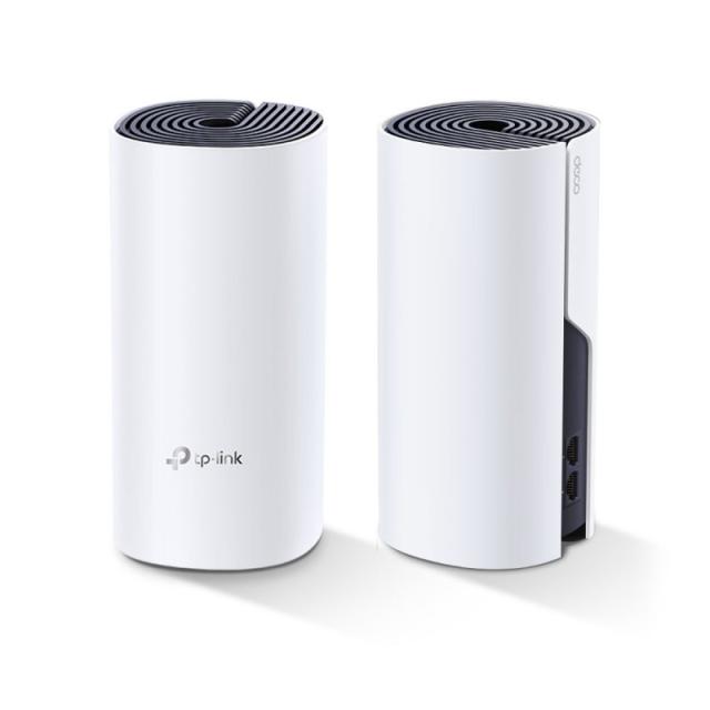 TP-Link - Deco P9 (2-pack) Doble banda (2,4 GHz / 5 GHz) Wi-Fi 5 (802.11ac) Blanco Interno