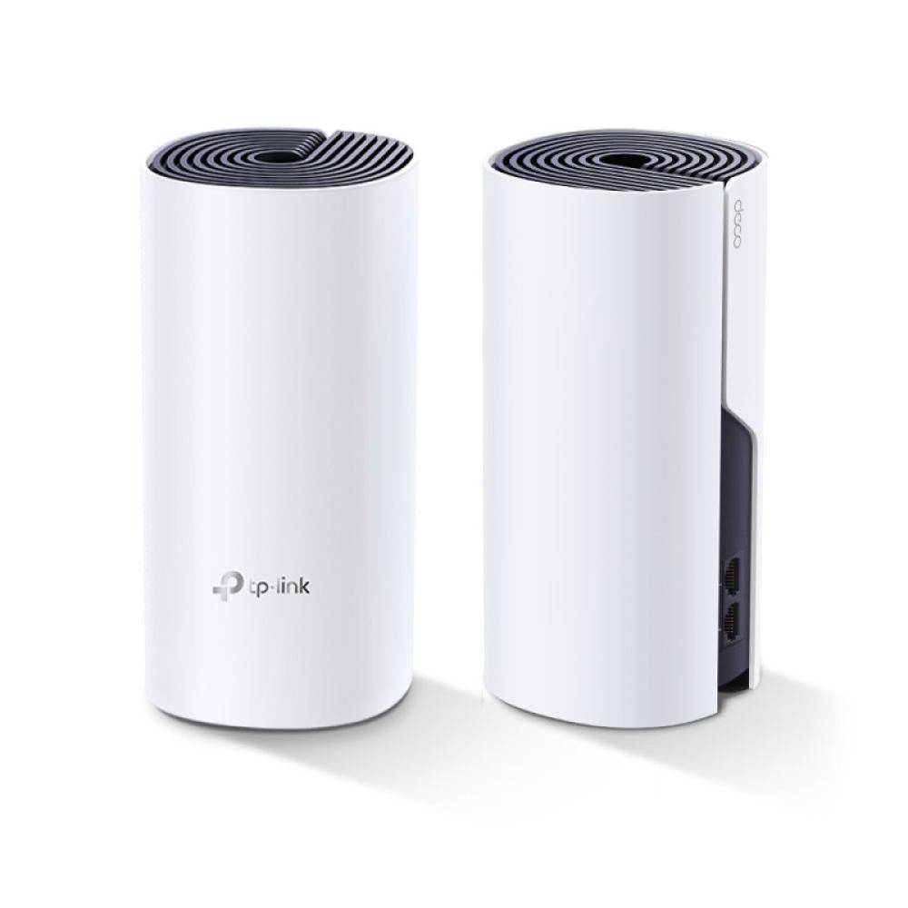 TP-Link - Deco P9 (2-pack) Doble banda (2,4 GHz / 5 GHz) Wi-Fi 5 (802.11ac) Blanco Interno