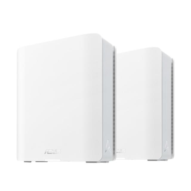 ASUS - ZenWiFi BT8 (2-pack) Tribanda (2.4 GHz / 5 GHz / 6 GHz) Wi-Fi 7 (802.11be) Blanco 3 Interno