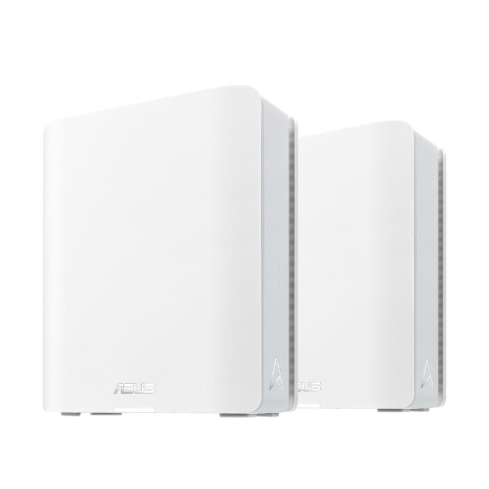 ASUS - ZenWiFi BT8 (2-pack) Tribanda (2.4 GHz / 5 GHz / 6 GHz) Wi-Fi 7 (802.11be) Blanco 3 Interno