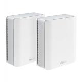 ASUS - ZenWiFi BT8 (2-pack) Tribanda (2.4 GHz / 5 GHz / 6 GHz) Wi-Fi 7 (802.11be) Blanco 3 Interno