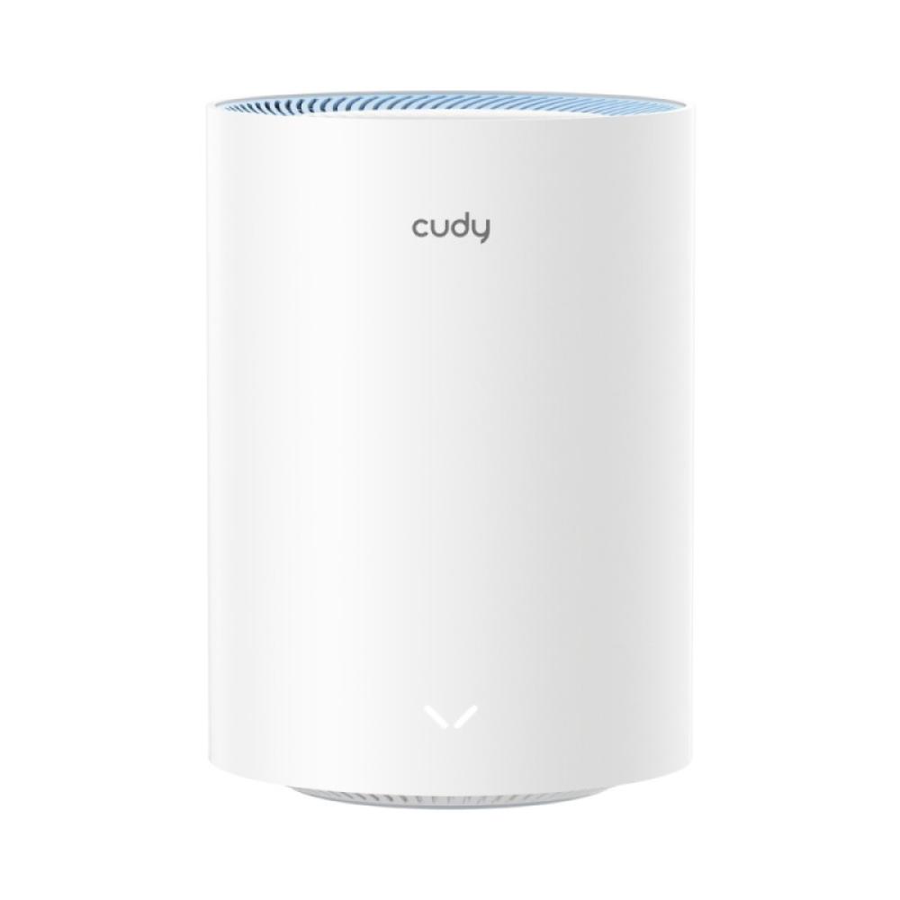 Cudy - M1200 1-PACK sistema Wi-Fi Mesh (Wi-Fi en malla) Doble banda (2,4 GHz / 5 GHz) Wi-Fi 5 (802.11ac) Blanco Interno