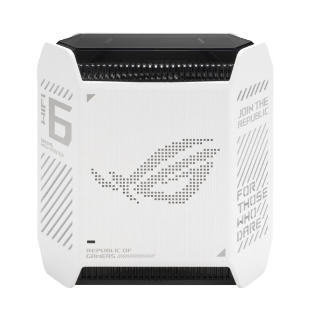 ASUS - ROG Rapture GT6 Tribanda (2,4 GHz/5 GHz/5 GHz) Wi-Fi 6 (802.11ax) Blanco 4 Interno