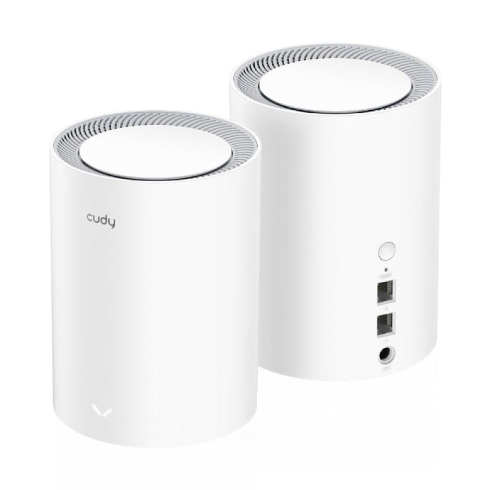 Cudy - AX1800 Doble banda (2,4 GHz / 5 GHz) Wi-Fi 6 (802.11ax) Blanco 1 Interno