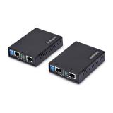 StarTech.com - Juego Extensor de Ethernet VDSL2 por Cable de Par Sencillo - Hasta 1km - Alargador de Red Ethernet LAN por Cable