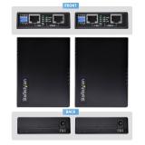 StarTech.com - Juego Extensor de Ethernet VDSL2 por Cable de Par Sencillo - Hasta 1km - Alargador de Red Ethernet LAN por Cable