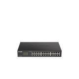 D-Link - DGS-1100-24V2 switch Gestionado L2 Gigabit Ethernet (10/100/1000) 1U Negro