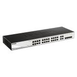 D-Link - DGS-1210-28 switch Gestionado L2 Gigabit Ethernet (10/100/1000) 1U Negro