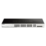 D-Link - DGS-1210-28 switch Gestionado L2 Gigabit Ethernet (10/100/1000) 1U Negro