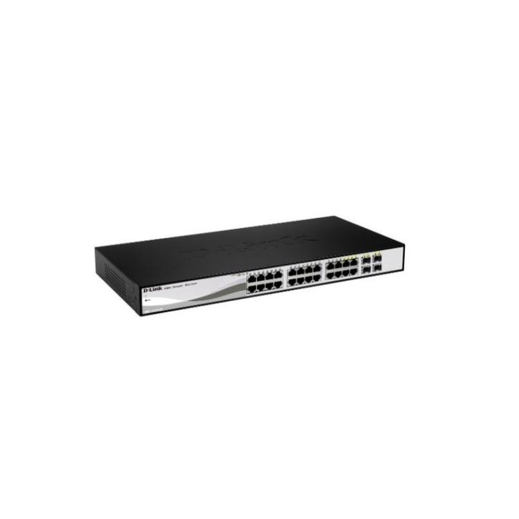 D-Link - DGS-1210-26 switch Gestionado L2 Gigabit Ethernet (10/100/1000) 1U Negro, Gris