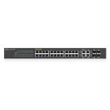 Zyxel - GS1920-24HP Gestionado L2 Gigabit Ethernet (10/100/1000) Energía sobre Ethernet (PoE) Negro