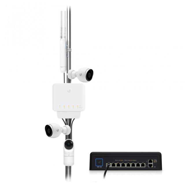 Ubiquiti - UniFi USW-FLEX Gestionado L2 Gigabit Ethernet (10/100/1000) Energía sobre Ethernet (PoE) Blanco
